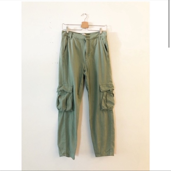 LEVIS loose cargo pants size 27 green - Picture 2 of 7